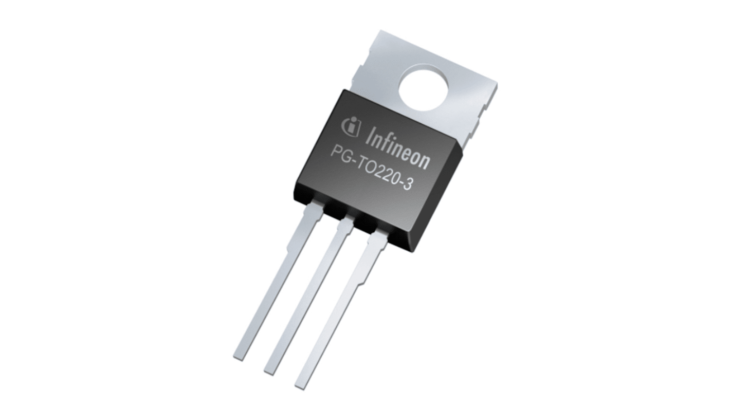 Infineon IPP IPP120P04P4L03AKSA2 P-Kanal, THT MOSFET 40 V / 120 A, 3-Pin TO-220