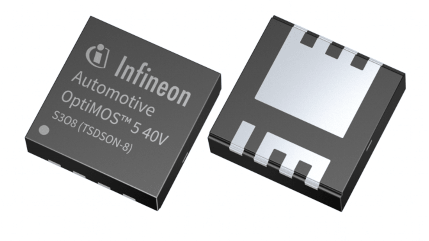 Infineon Nチャンネル MOSFET40 V 20 A 表面実装 パッケージPQFN 3 x 3 8 ピン