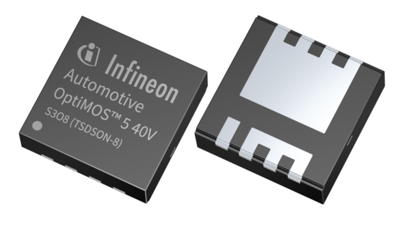 Infineon OptiMOS™ 5 IPZ40N04S55R4ATMA1 N-Kanal, SMD MOSFET 40 V / 40 A, 8-Pin PQFN 3 x 3