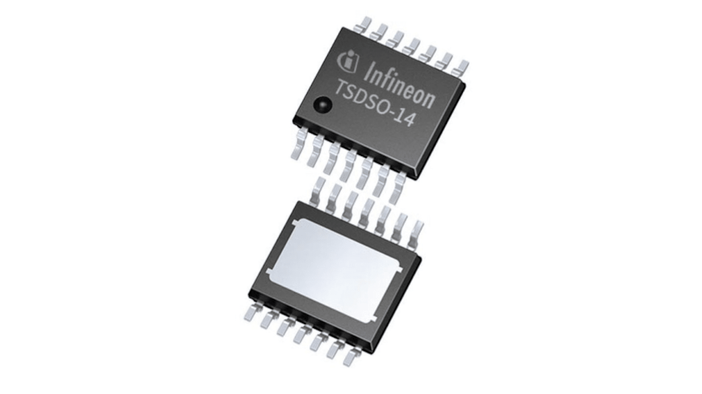 Infineon ITS4075QEPDXUMA1, QuadHigh Side, High Side Power Switch IC 14