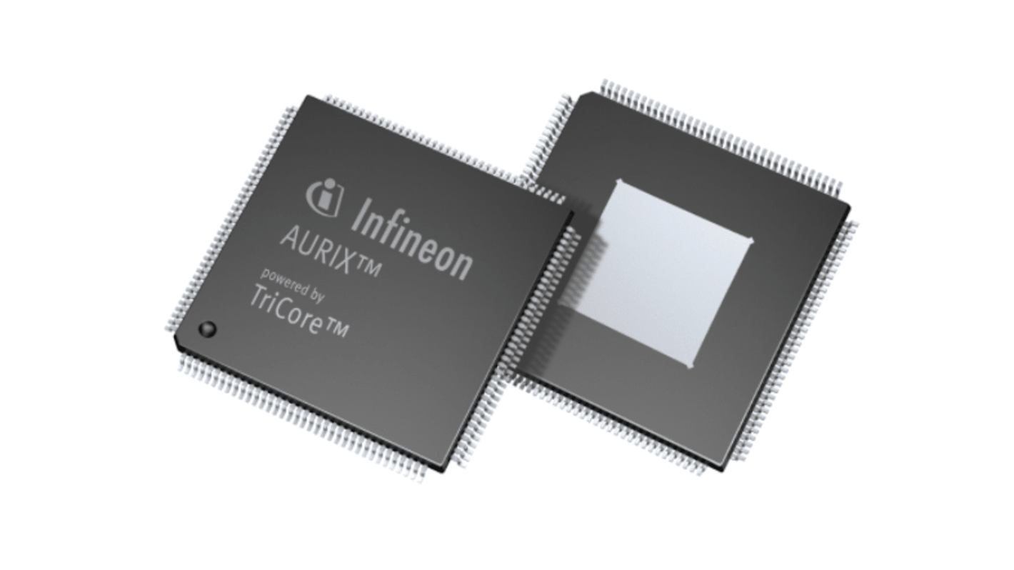 Microcontrolador Infineon TC275T64F200WDCKXUMA1, núcleo TriCore de 64bit, 200MHZ, LQFP de 176 pines