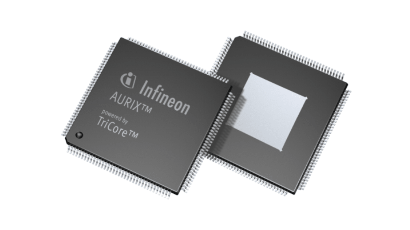 Microcontrollore Infineon, TriCore, LQFP, TriCore, 176 Pin, Montaggio superficiale, 64bit, 200MHz