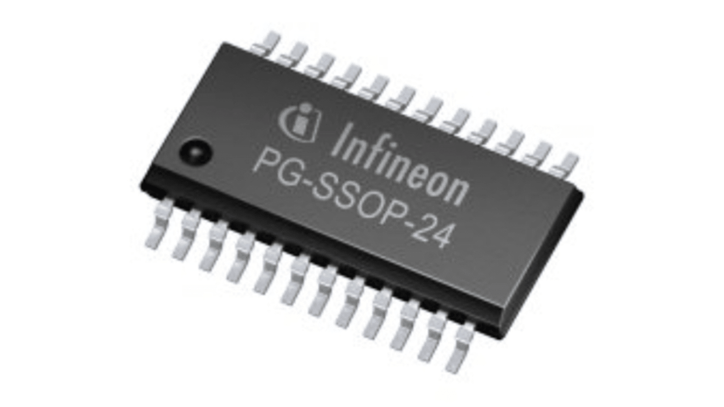 Infineon MOSFETゲートドライバ 350 mA PG-SSOP-24 24-Pin