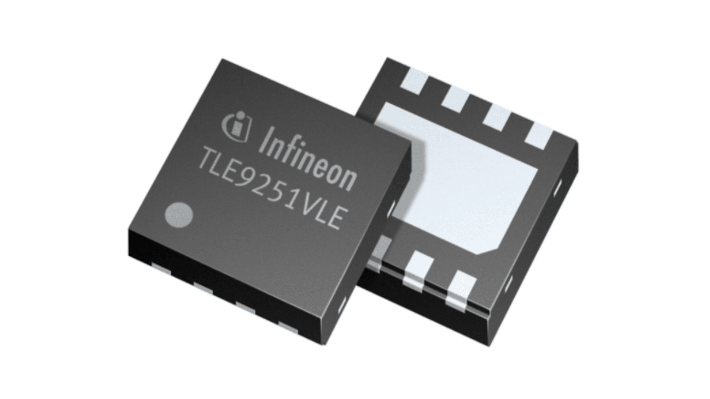 Infineon TLE9251VLEXUMA1, CAN Transceiver 5Mbps, 8-Pin PG-TSON-8