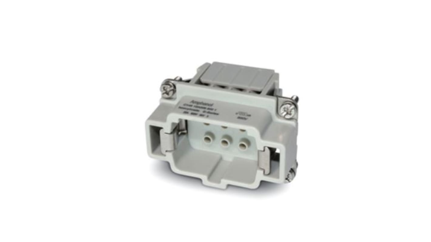 Boîtier HDC C146 Taille E16 – Droit, IP65, Pour Connecteur AMPHENOL