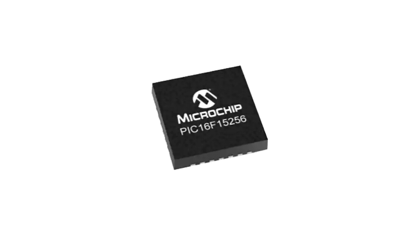 Microcontrollore Microchip, PIC, VQFN, PIC16, 28 Pin, Montaggio superficiale, 8bit, 32MHz