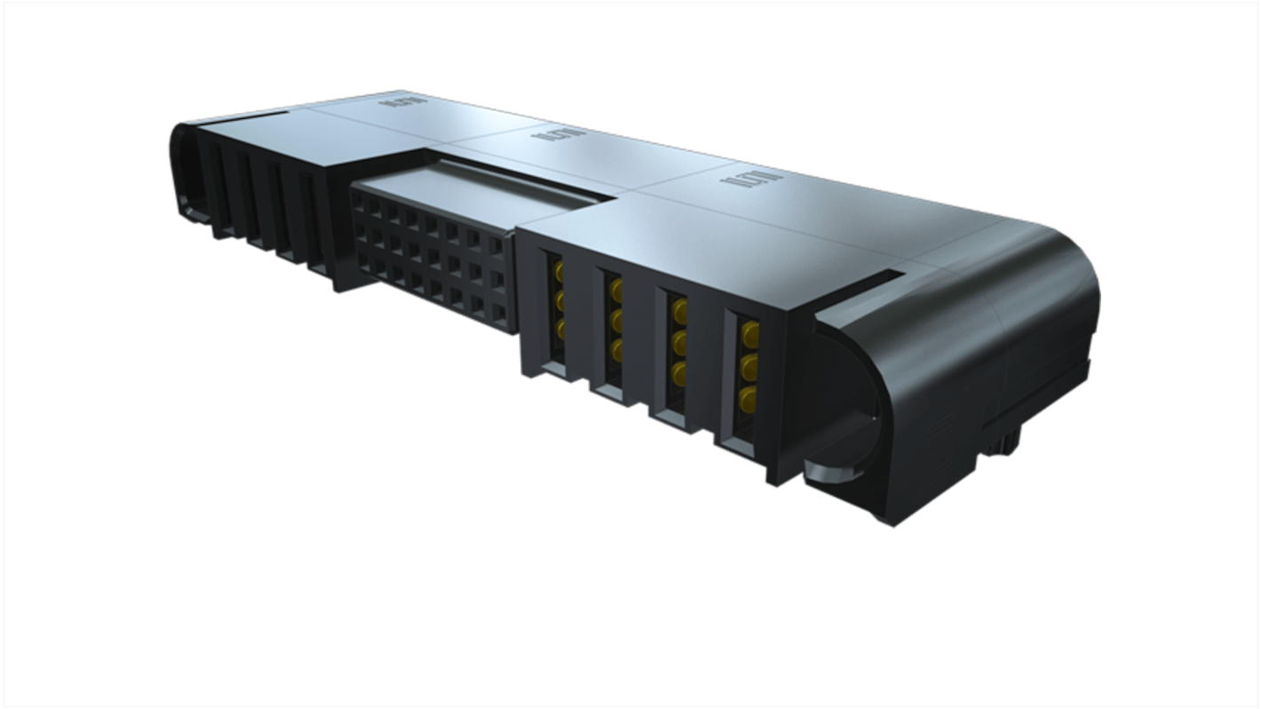 Samtec ET60S Series Vertical PCB Header, 12 Contact(s), 2.54mm Pitch, 1 Row(s)