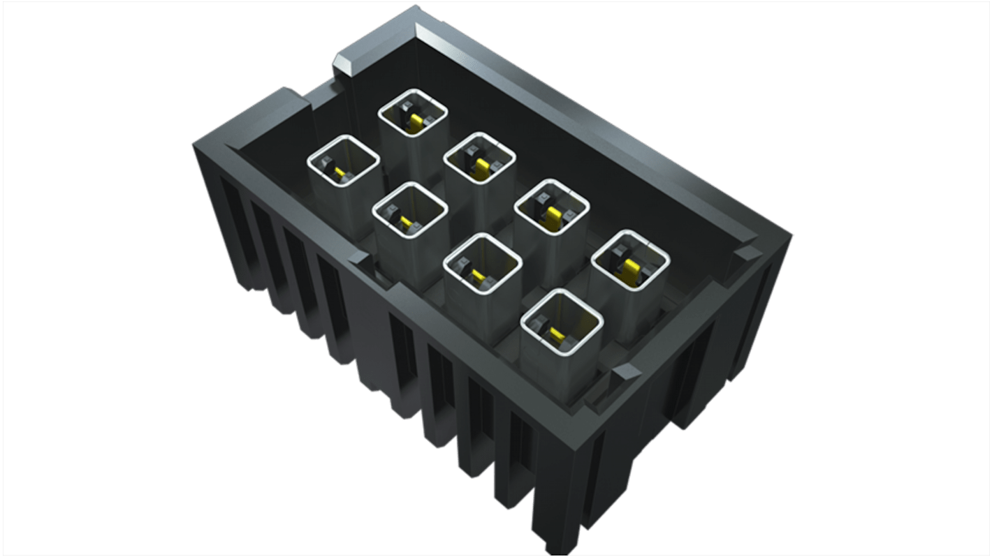 Samtec IP5 Series, Plug Through Hole, 50Ω, Solder Termination, Straight Body