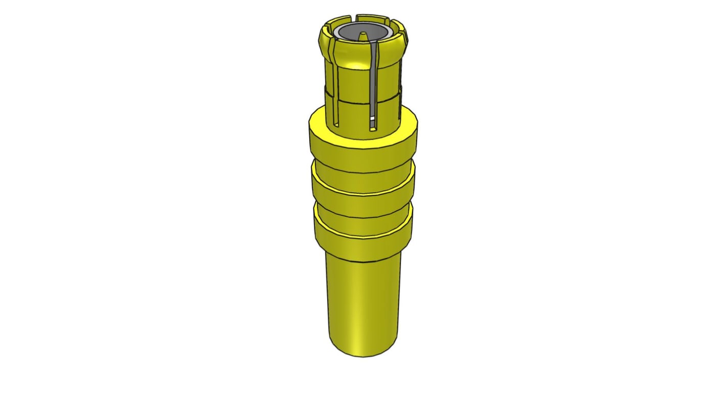 Samtec MCX Series, Plug PCB Mount MCX Connector, 50Ω, Solder Termination, Straight Body