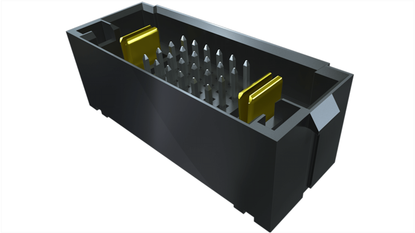 Conector macho para PCB Samtec serie MPTC de 84 vías, 4 filas, paso 5.0mm