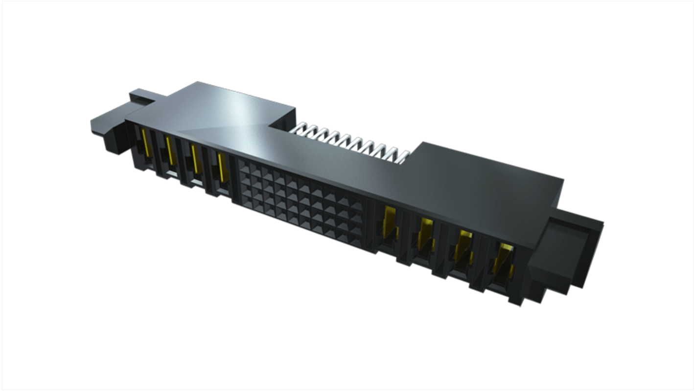 Samtec PESC Series Vertical Through Hole Mount PCB Socket, 20-Contact, 8-Row, 2.54mm Pitch, Solder Termination