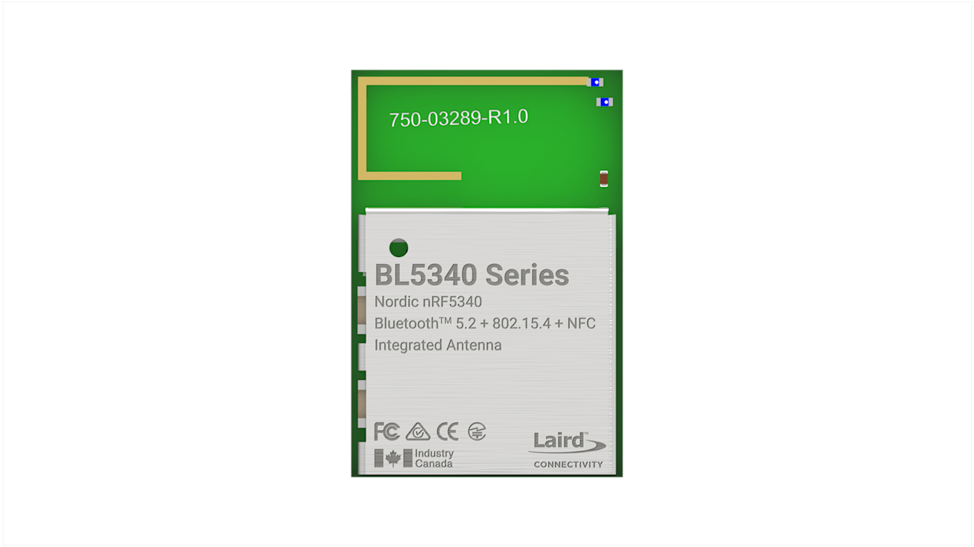 Ezurio Development Kit for BL5340 Multi-Core / Protocol - Bluetooth and 802.15.4 and NFC Module Bluetooth Udviklingssæt