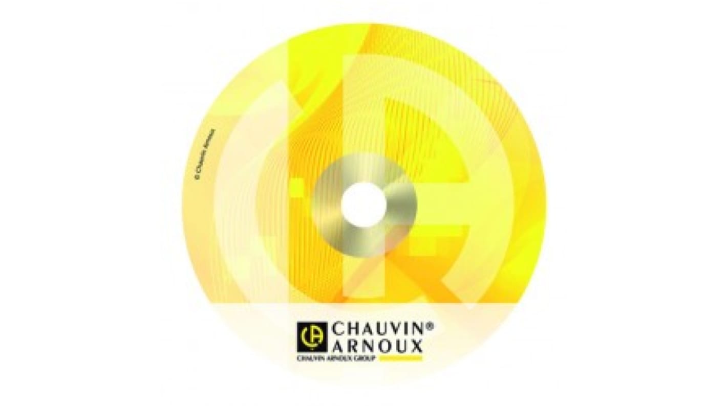 Chauvin Arnoux P01101915 Software, For Use With CA6121