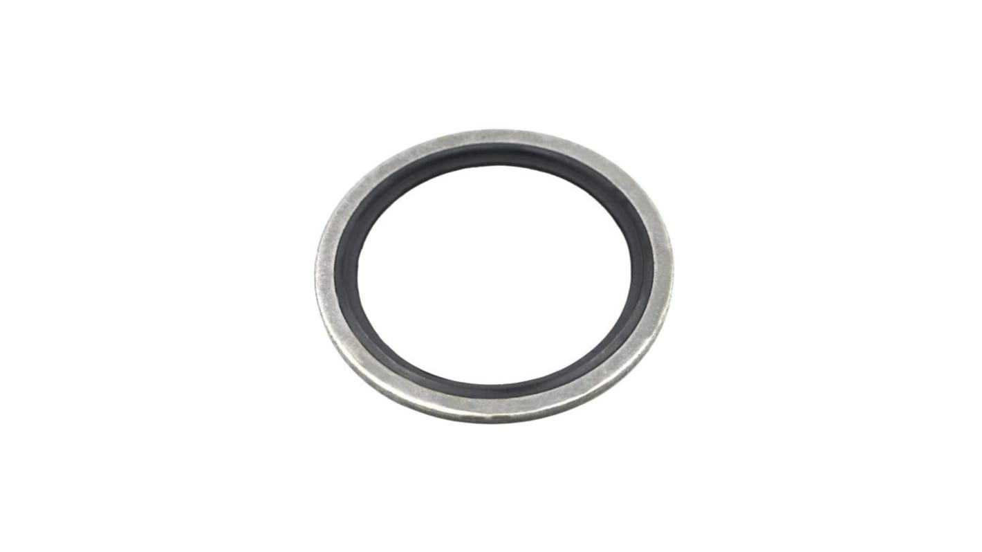 Hutchinson Le Joint Français Rubber : PC851 & washer : Mild Steel O-Ring, 60.58mm Bore, 73.03mm Outer Diameter