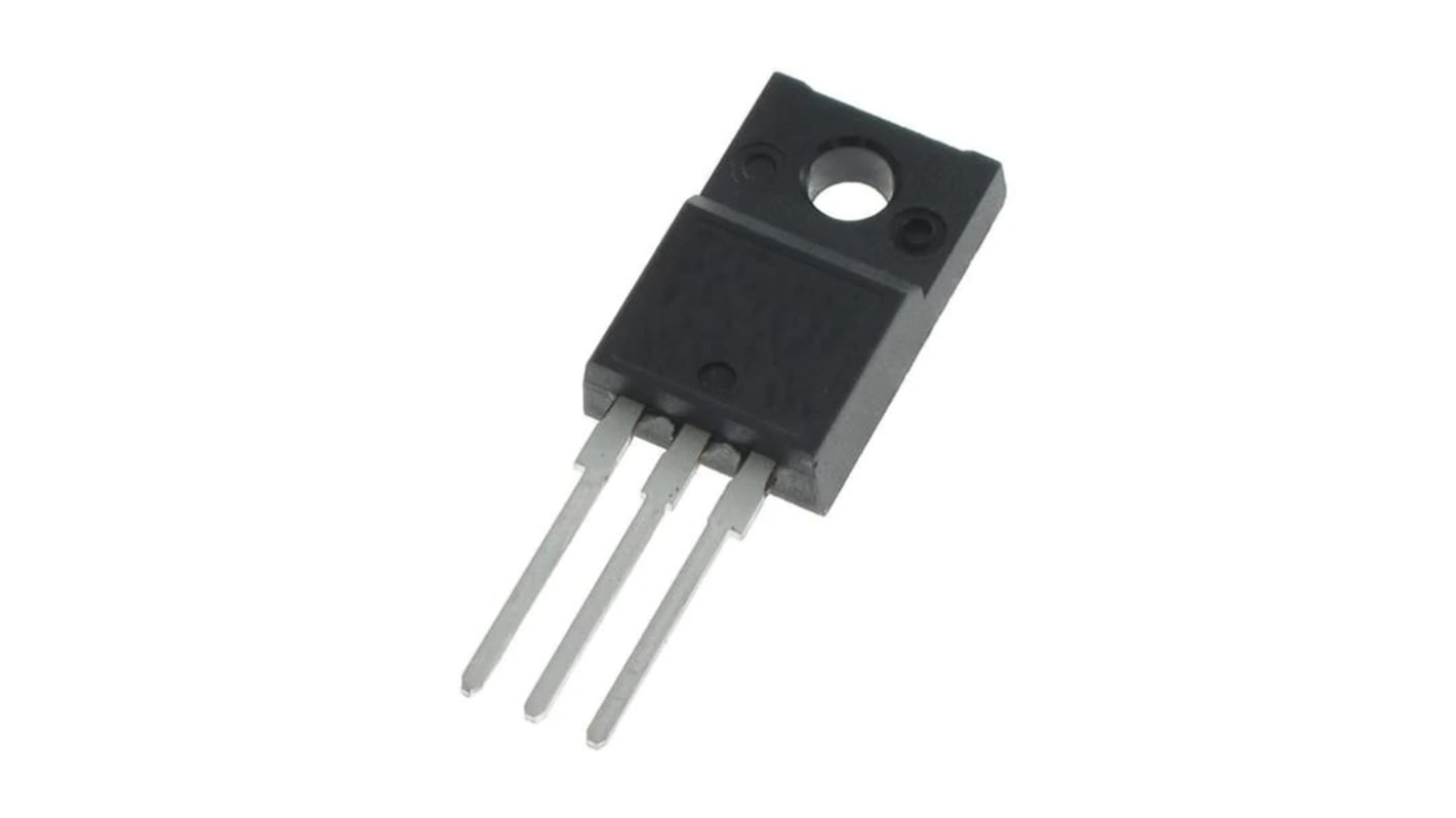 onsemi Nチャンネル MOSFET650 V 10 A スルーホール パッケージTO-220F 3 ピン