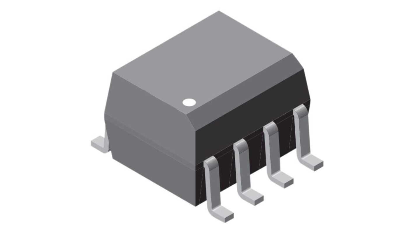 Fotoaccoppiatore onsemi, 2 canali, Montaggio superficiale, uscita Transistor, 8 Pin