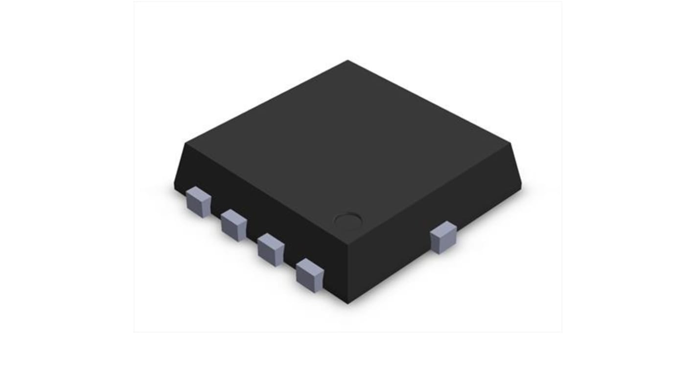 onsemi Nチャンネル MOSFET30 V 162 A 表面実装 パッケージWDFN 8 ピン