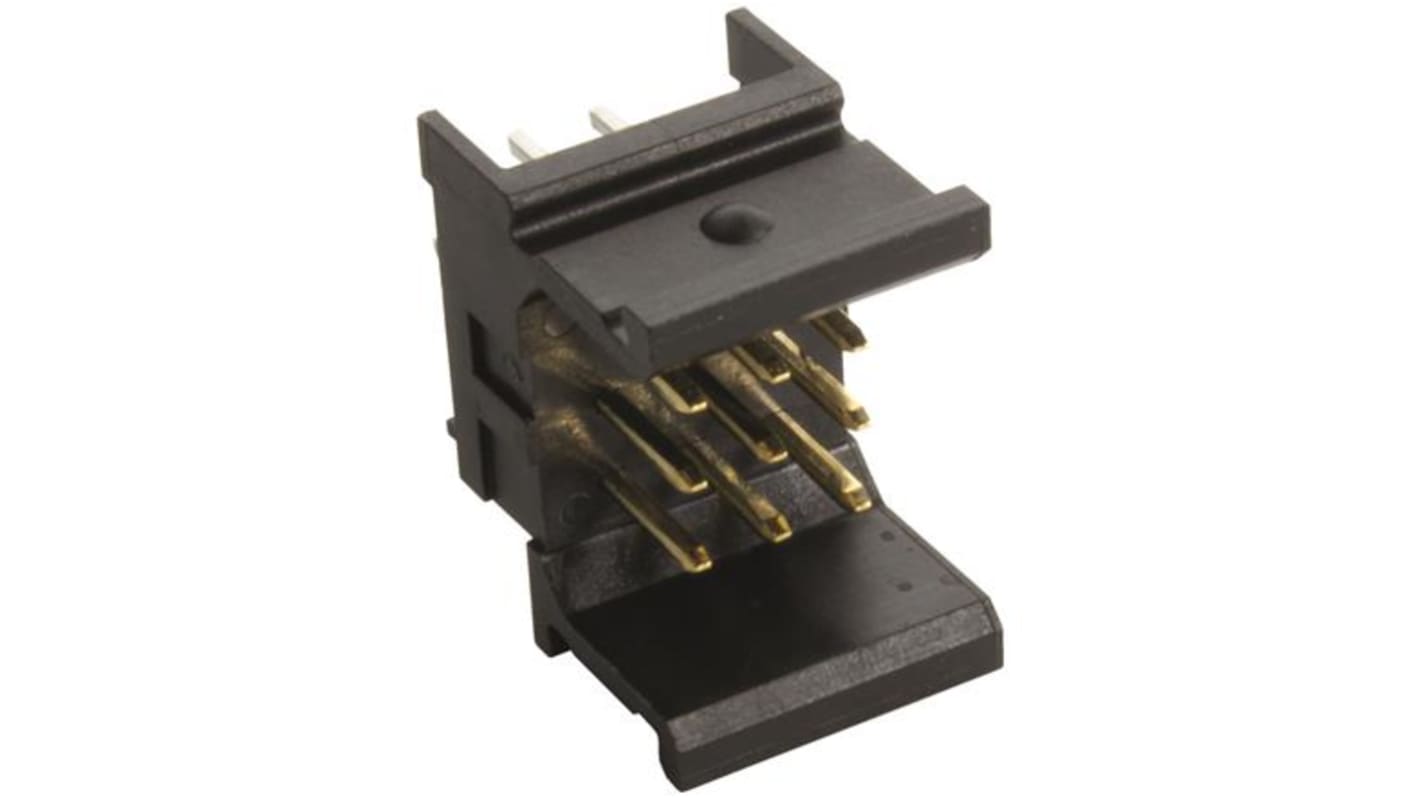 Conector macho para PCB HARTING serie Har-Modular de 9 vías, 3 filas, paso 2.54mm