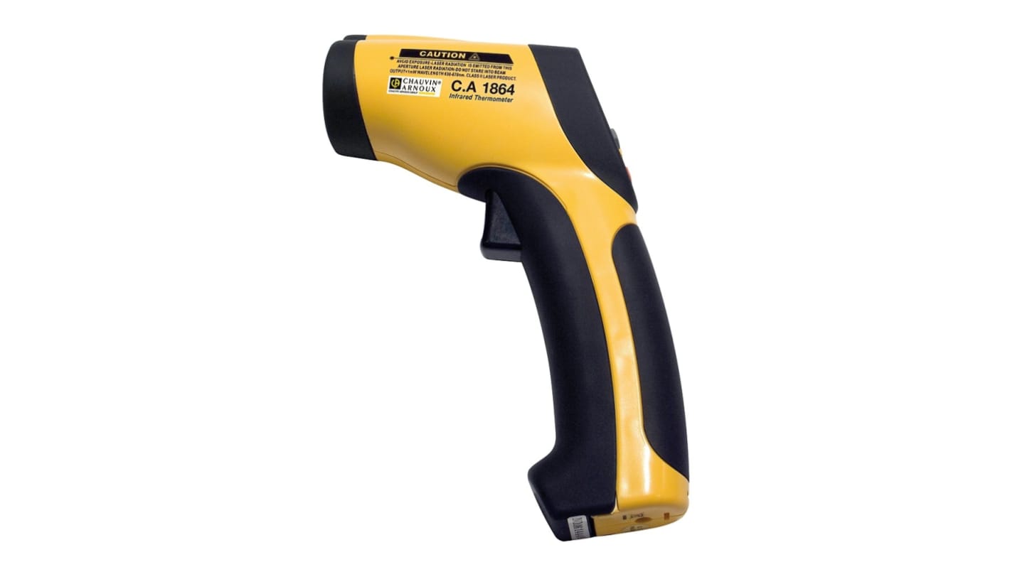 Chauvin Arnoux CA 1864 Infrared Thermometer, -50°C Min, ±1.5 °C Accuracy, °C Measurements