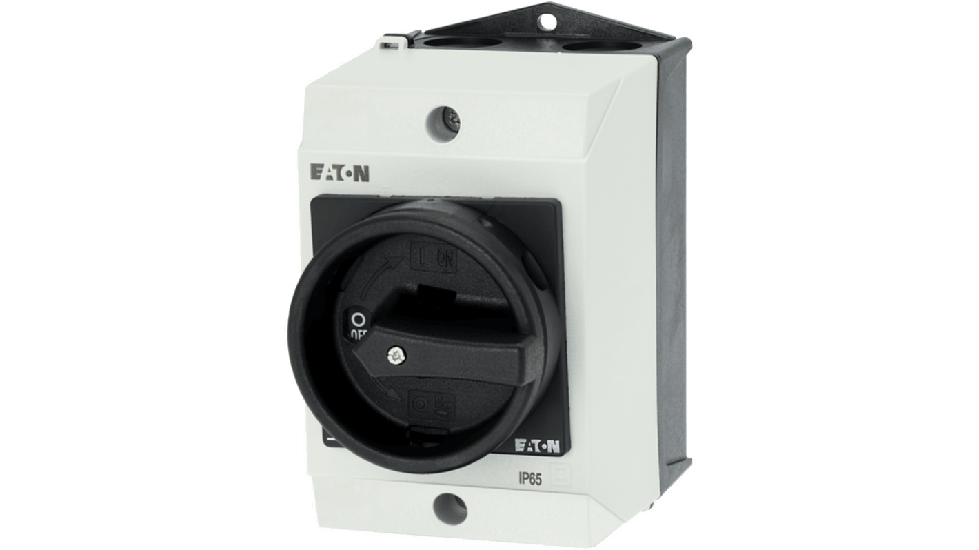 Interruptor de aislamiento sin fusible, 1NA/1NC, Corriente 20A, IP65