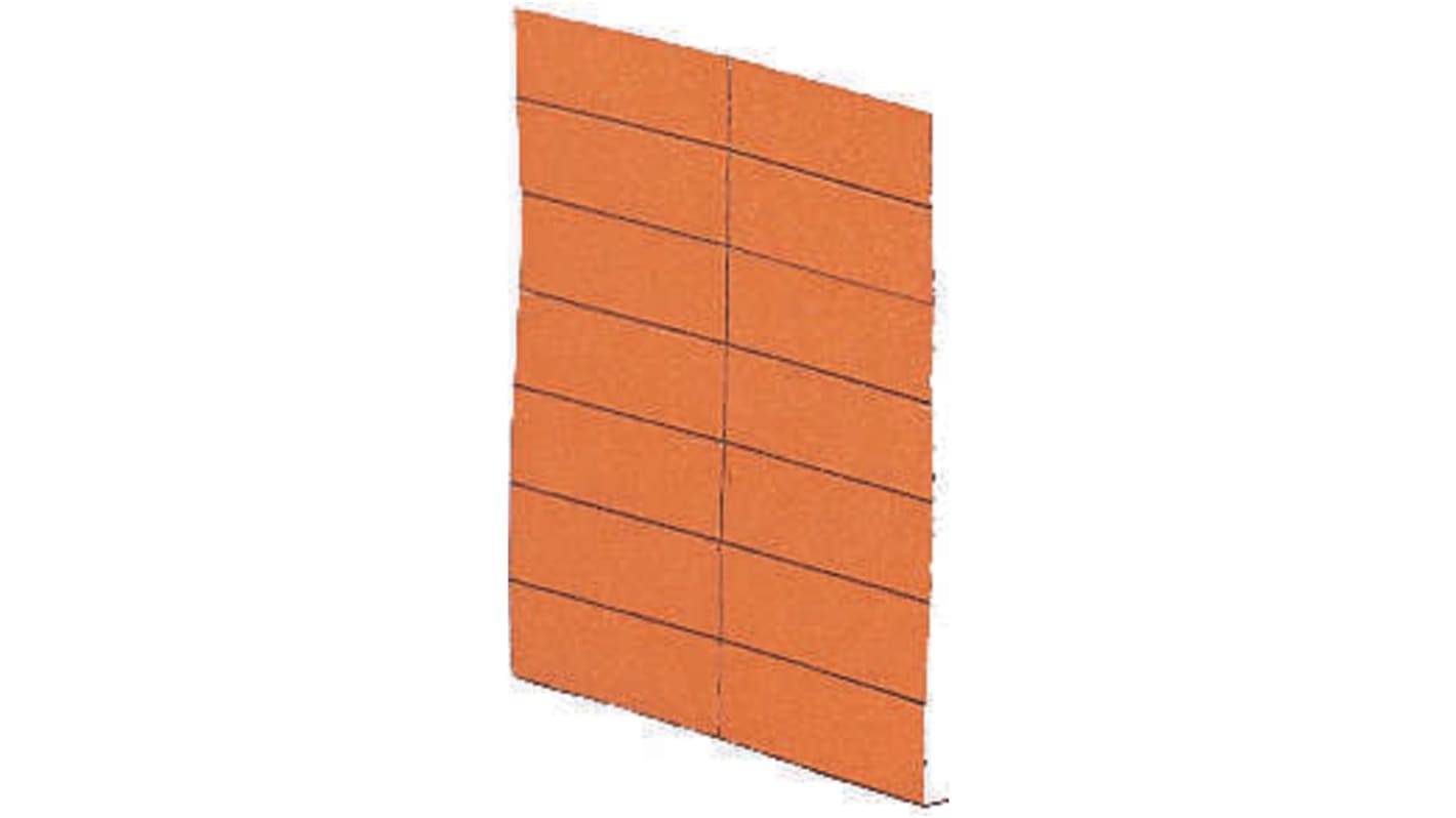 Eaton Yellow Adhesive Multipurpose Blank Adhesive Label