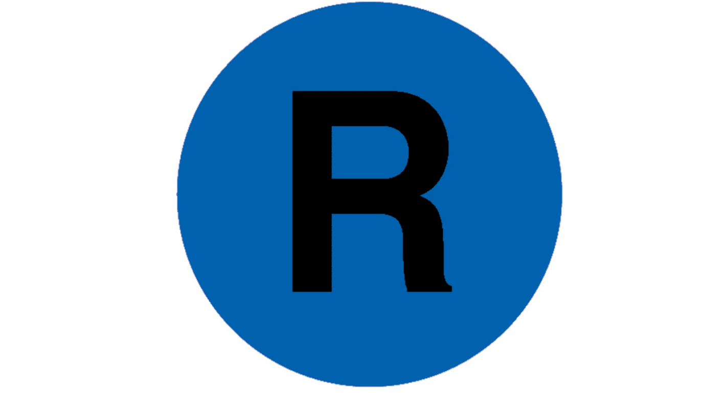 Embellecedor para botón pulsador Azul Redondo para uso con M22(S)-DL-X, M22(S)-DRL-X, M22S-DGL-X, M30C-FDL-X,