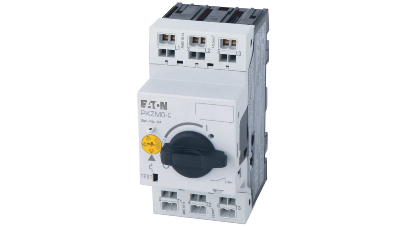 Eaton 1.6 → 2.5 A Motor Protection Circuit Breaker, 690 V