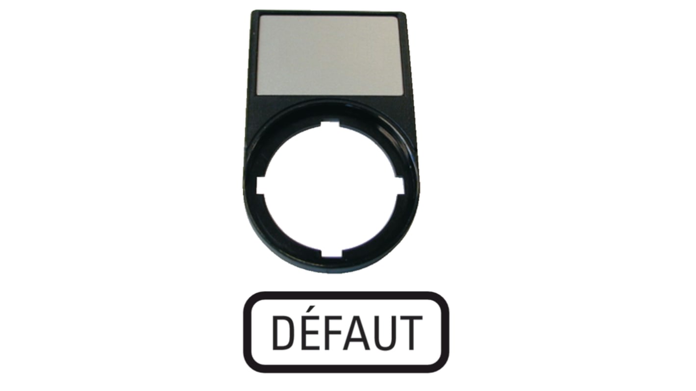 Eaton Legend Holder for Use with Pushbuttons, Défaut