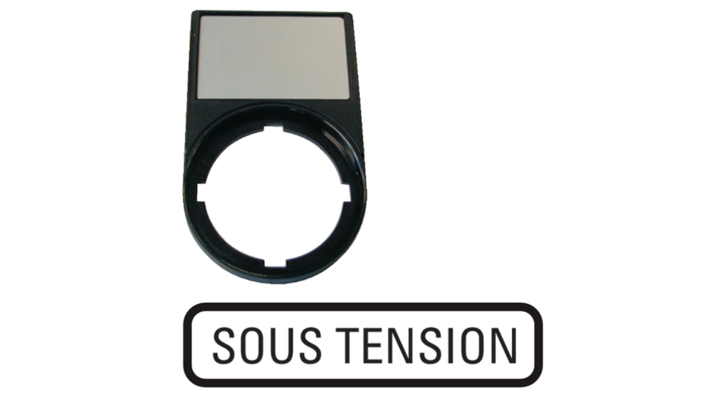 Eaton Legend Holder for Use with Pushbuttons, Sous Tension