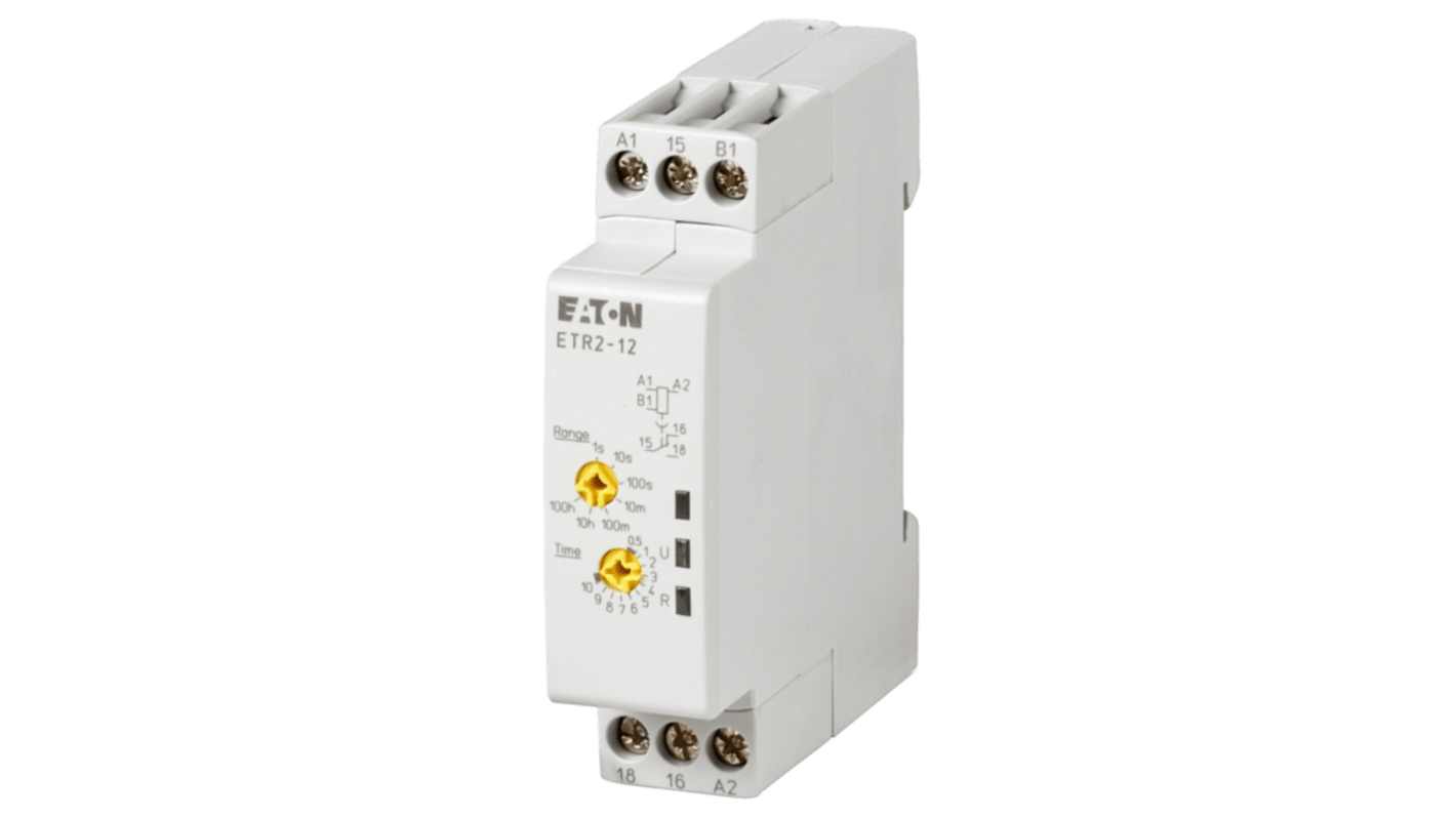 Eaton Eaton Moeller Series Timer Relay, 240V ac, 1-Contact, 1-Function