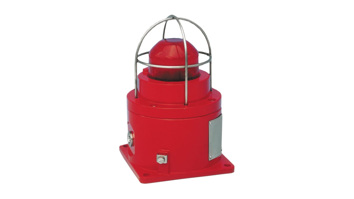 Balise clignotante au Xénon Rouge Eaton HAC série SM87HXBA, 24 V