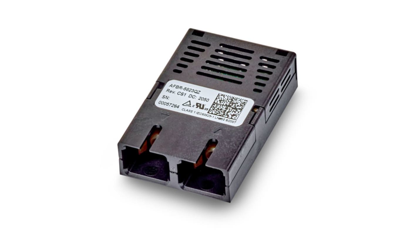 Broadcom AFBR-5813QZ Fibre Optic Transceiver, SC Connector, 100Mbps, 1380nm 1380nm 20-Pin SIP