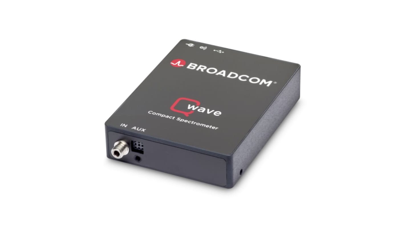 Broadcom Qwave Spectrometer AFBR-S20W2VI  Entwicklungskit, Optisch für VIS-Messung 350 → 880 nm