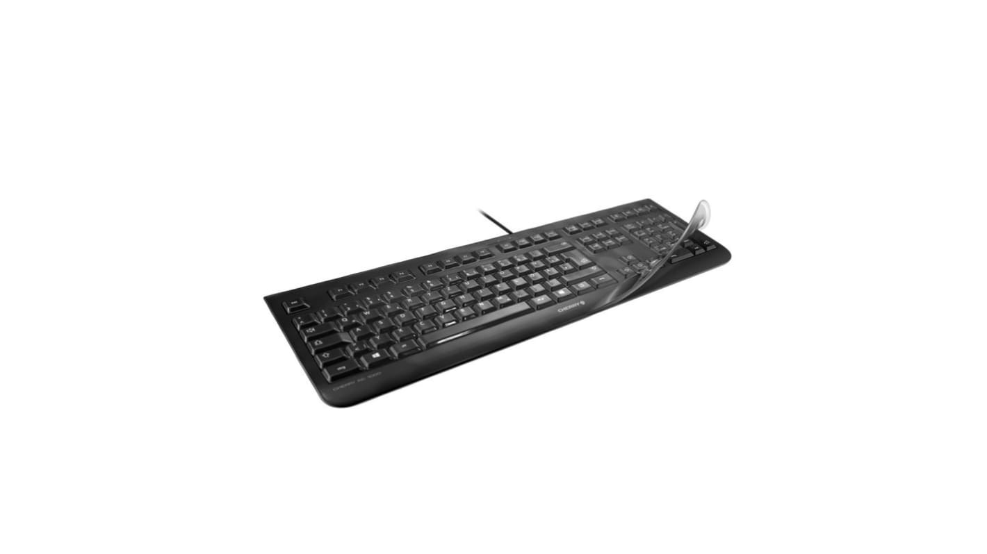 Cubiertas para teclados Cherry 6155080 para uso con CHERRY G80-3000 105 Transparente