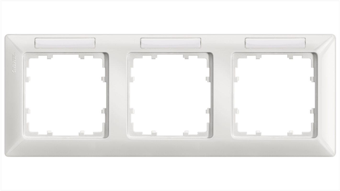 Cadre Siemens, Blanc, Thermoplastique