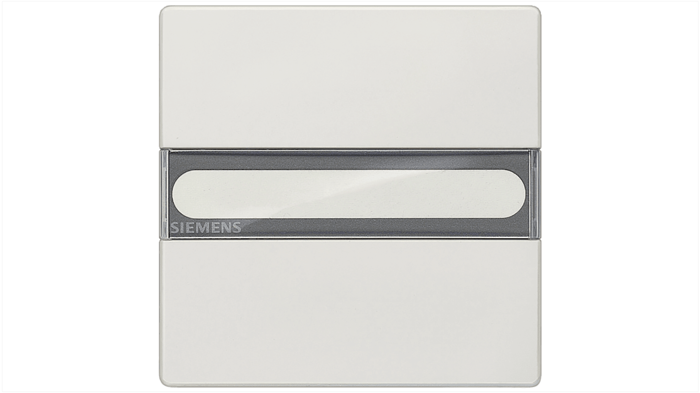 Siemens White Thermoplastic Faceplate & Mounting Plate