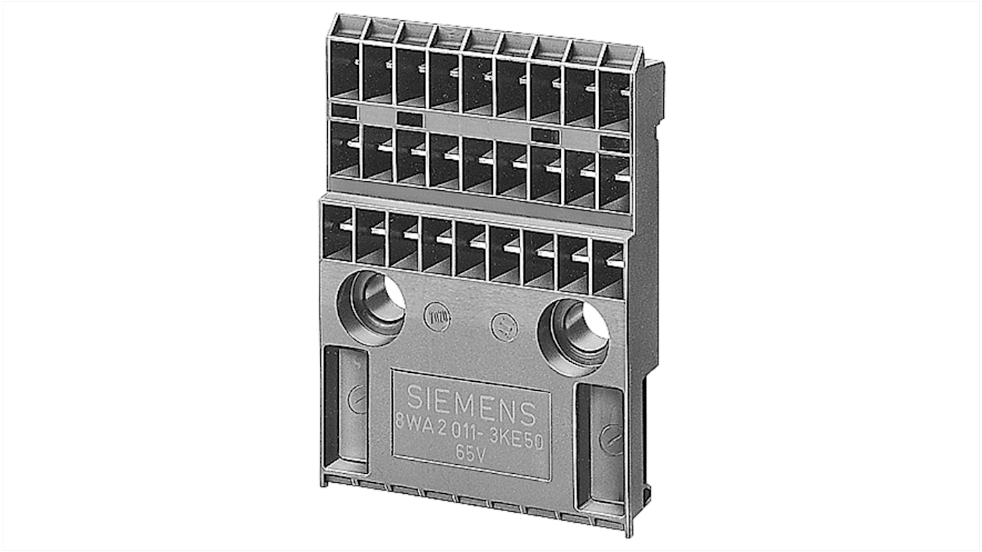Siemens 8WA Series Connection Module for Use with DIN Rail Terminal Blocks