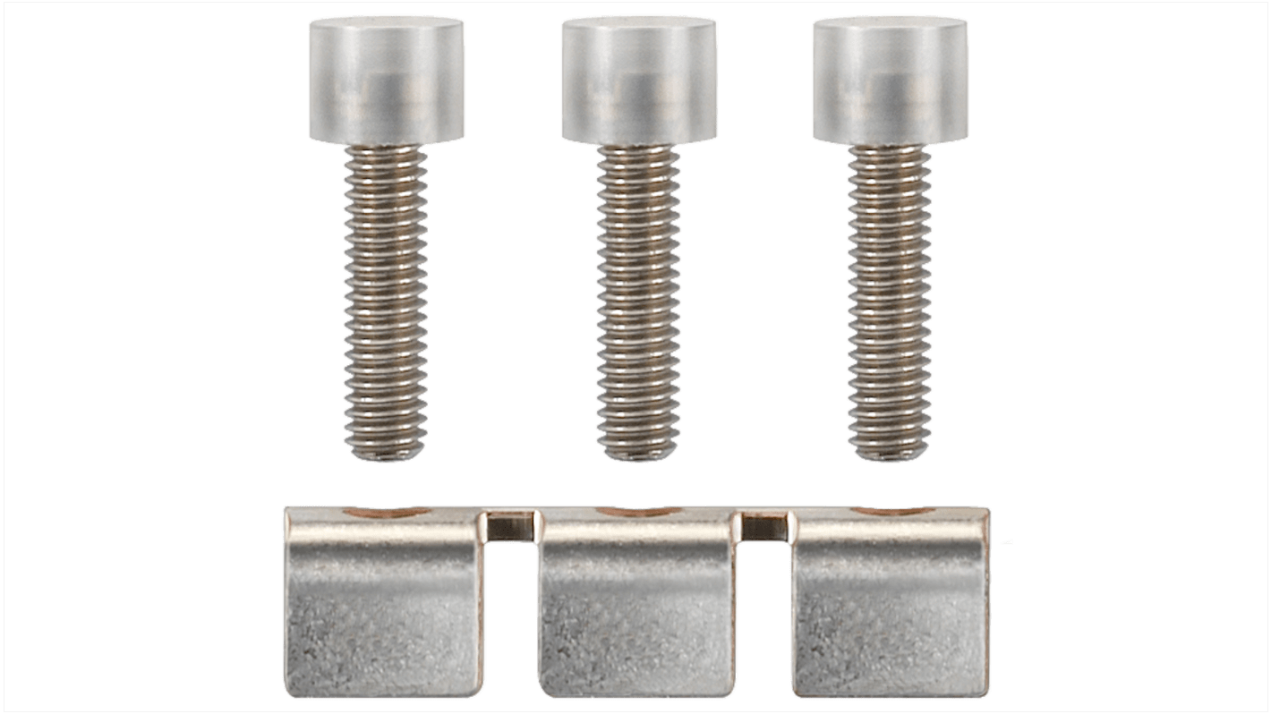 Siemens 8WH Series Jumper Bar for Use with DIN Rail Terminal Blocks