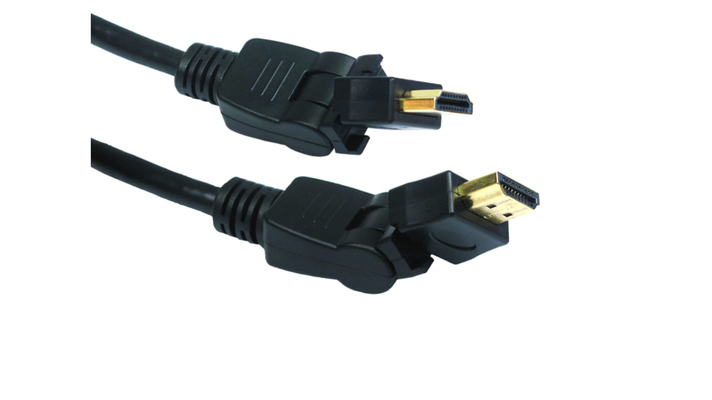 RS PRO HDMI-Kabel A HDMI Stecker B HDMI Stecker Hohe Geschwindigkeit, 3m