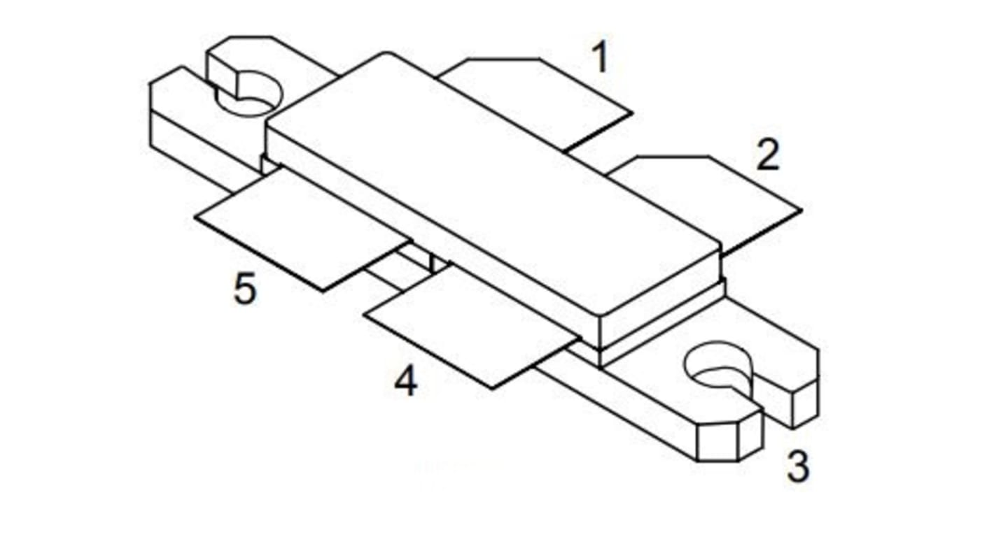 N-Channel MOSFET, 90 V, 5-Pin LBB STMicroelectronics RF3L05250CB4