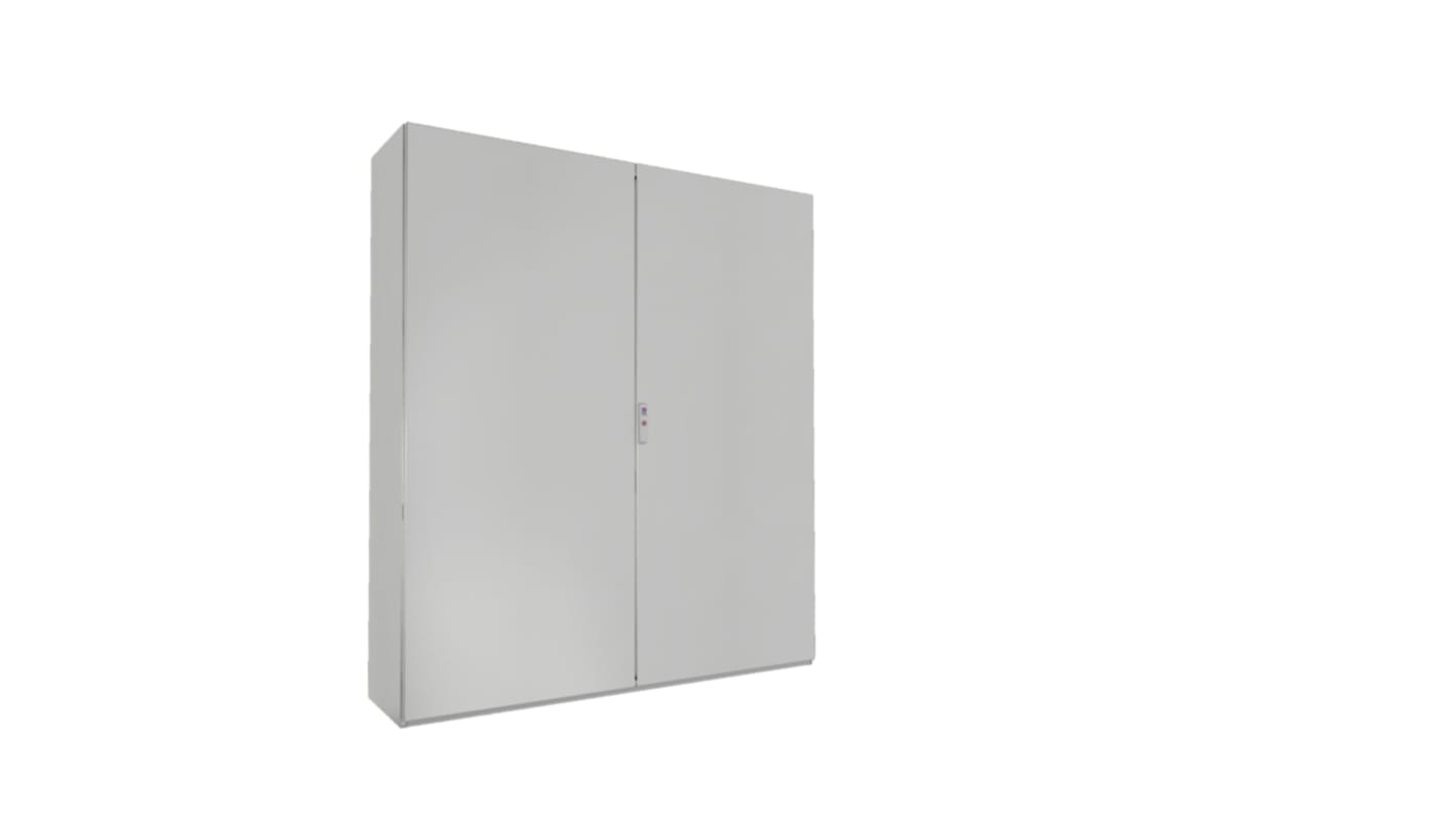 Rittal SE Series Sheet Steel Double-Door-Door Floor Standing Enclosure, Opaque Door, IP55, 1600 x 400 x 1800mm