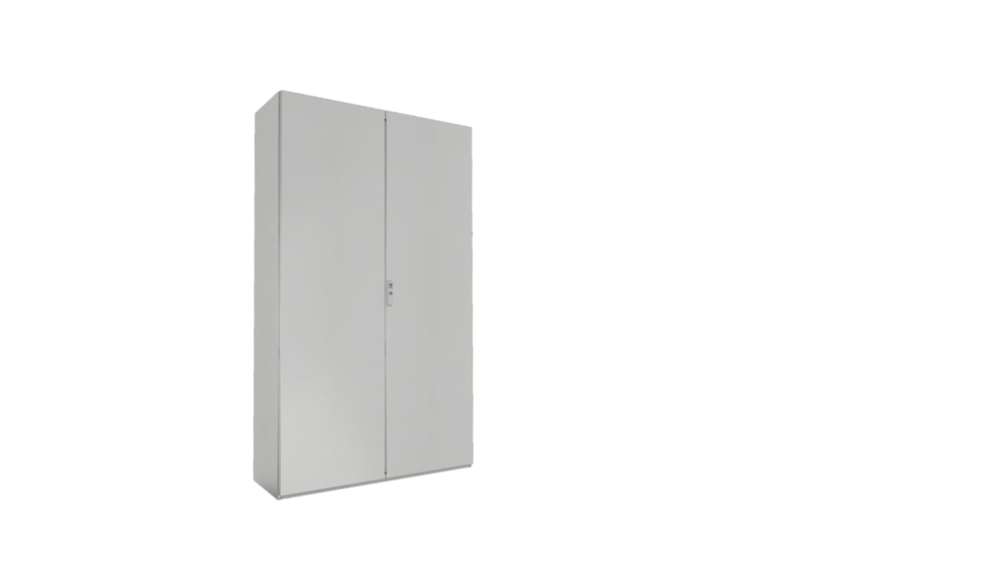 Supporto da pavimento Rittal, porta doppia, in Lamiera d'acciaio, Grigio chiaro, 2000 x 1200 x 400mm, IP55