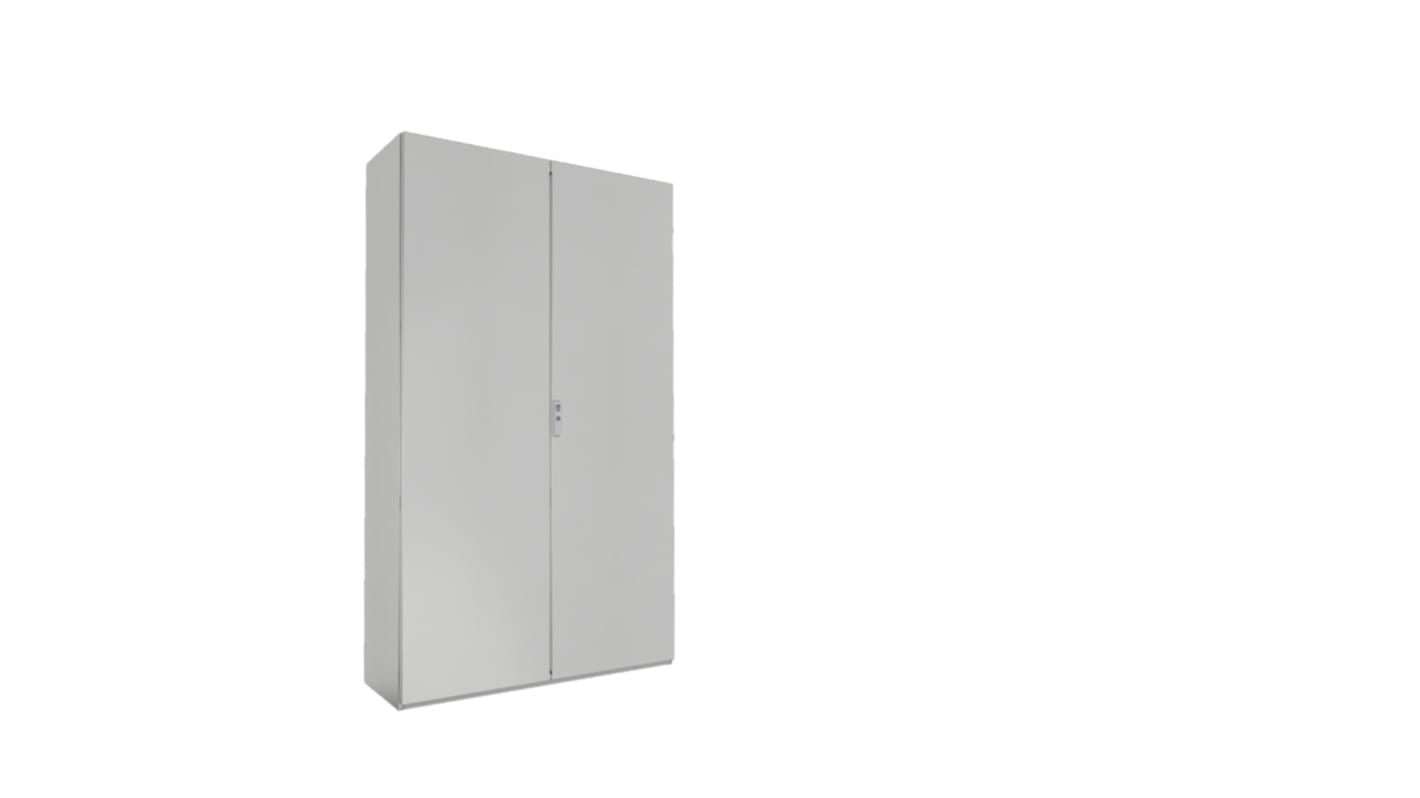 Coffret individuel à double portes Rittal SE en Tôle d'acier RAL7035, IP55, 2000 x 1200 x 500mm