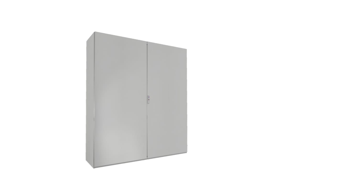 Supporto da pavimento Rittal, porta doppia, in Lamiera d'acciaio, Grigio chiaro, 2000 x 1800 x 500mm, IP55