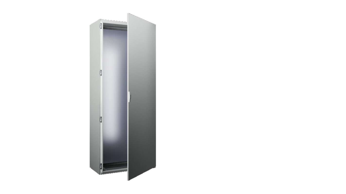 Rittal SE Series Sheet Steel Single-Door-Door Floor Standing Enclosure, Opaque Door, IP66, 1800 x 600 x 400mm