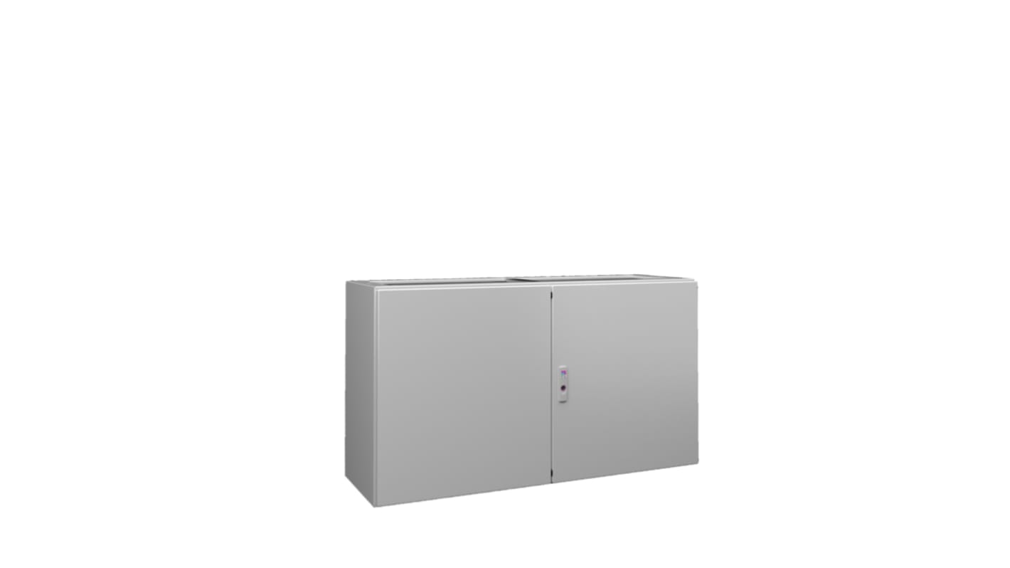 Rittal TP Series Sheet Steel Double-Door-Door Floor Standing Enclosure, Opaque Door, IP55, 675 x 1200 x 400mm