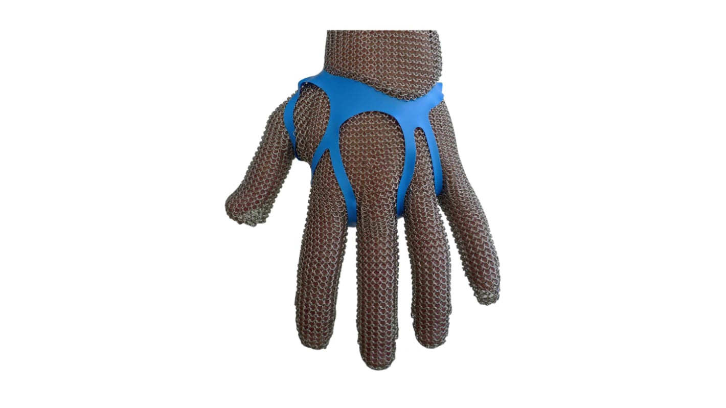 Manulatex Blue Polyurethane Gloves, Size 8