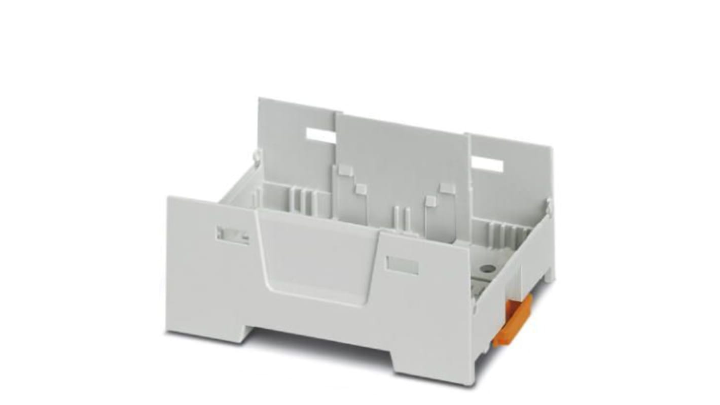 Phoenix Contact Mounting Base Housing Enclosure Type EH Series , ABS, Polycarbonate Electronic Housing
