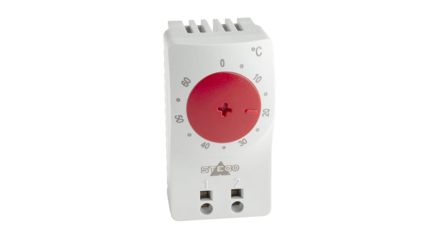 STEGO NC Thermostats, 10A, 0 → +60 °C