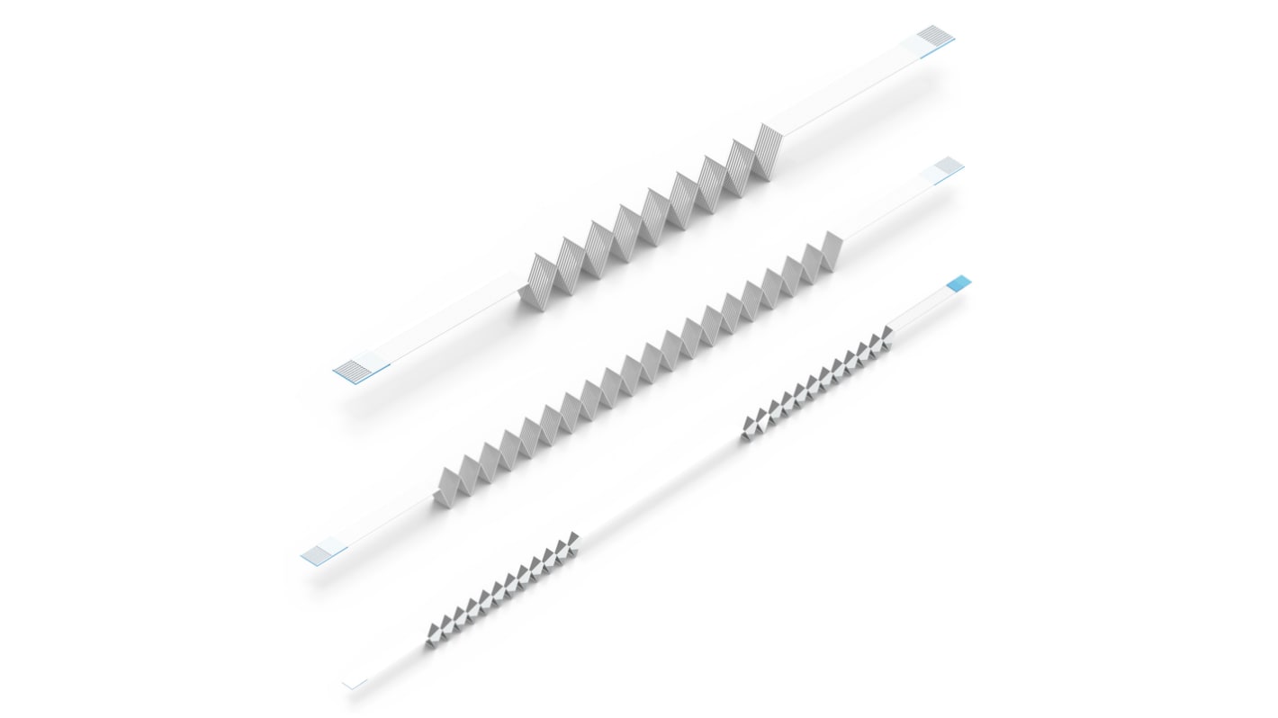 Wurth Elektronik FFC Ribbon Cable, 10-Way, 1mm Pitch